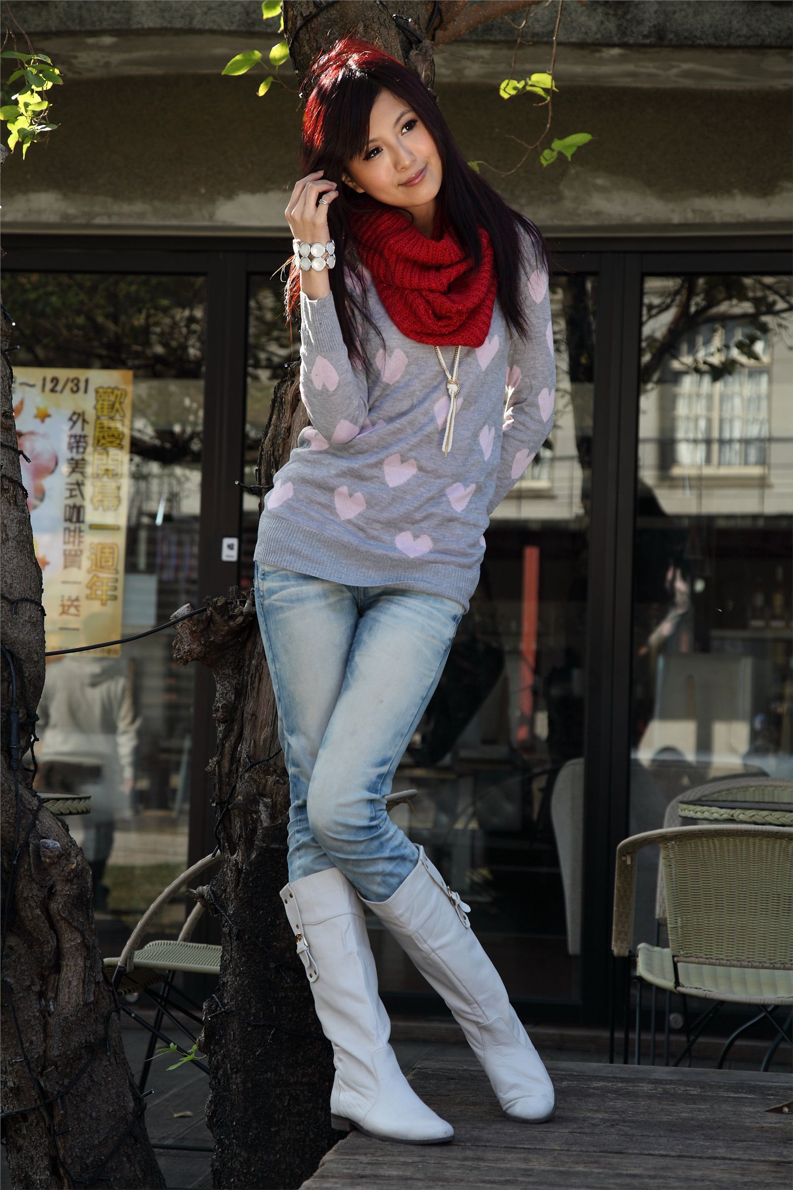 宜兰游拍 高清晰超大美少女图片打包下载